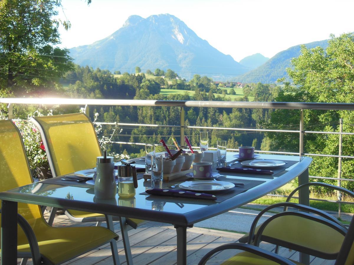 Les Perrelles Bed & Breakfast Bellecombe-en-Beauges Eksteriør bilde